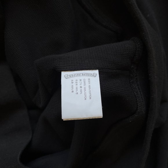 Chrome Hearts Designer 2-Sided Zip Up Hoodie Size XL NEW CONDITION - Picture 8 of 12